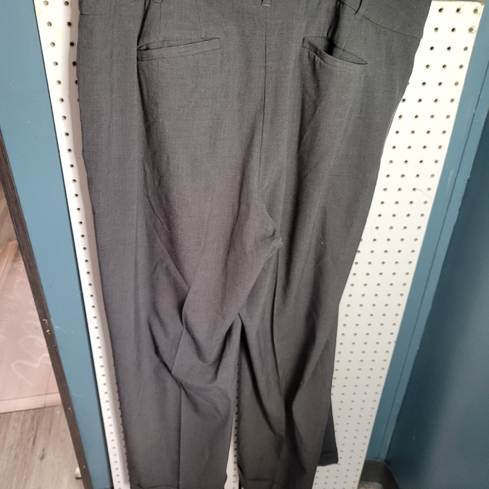 Lane Bryant gray dress pants with ankle hem‎ size 20 - Picture 2 of 4